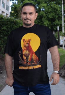 Camiseta Leoa Reflective Mind