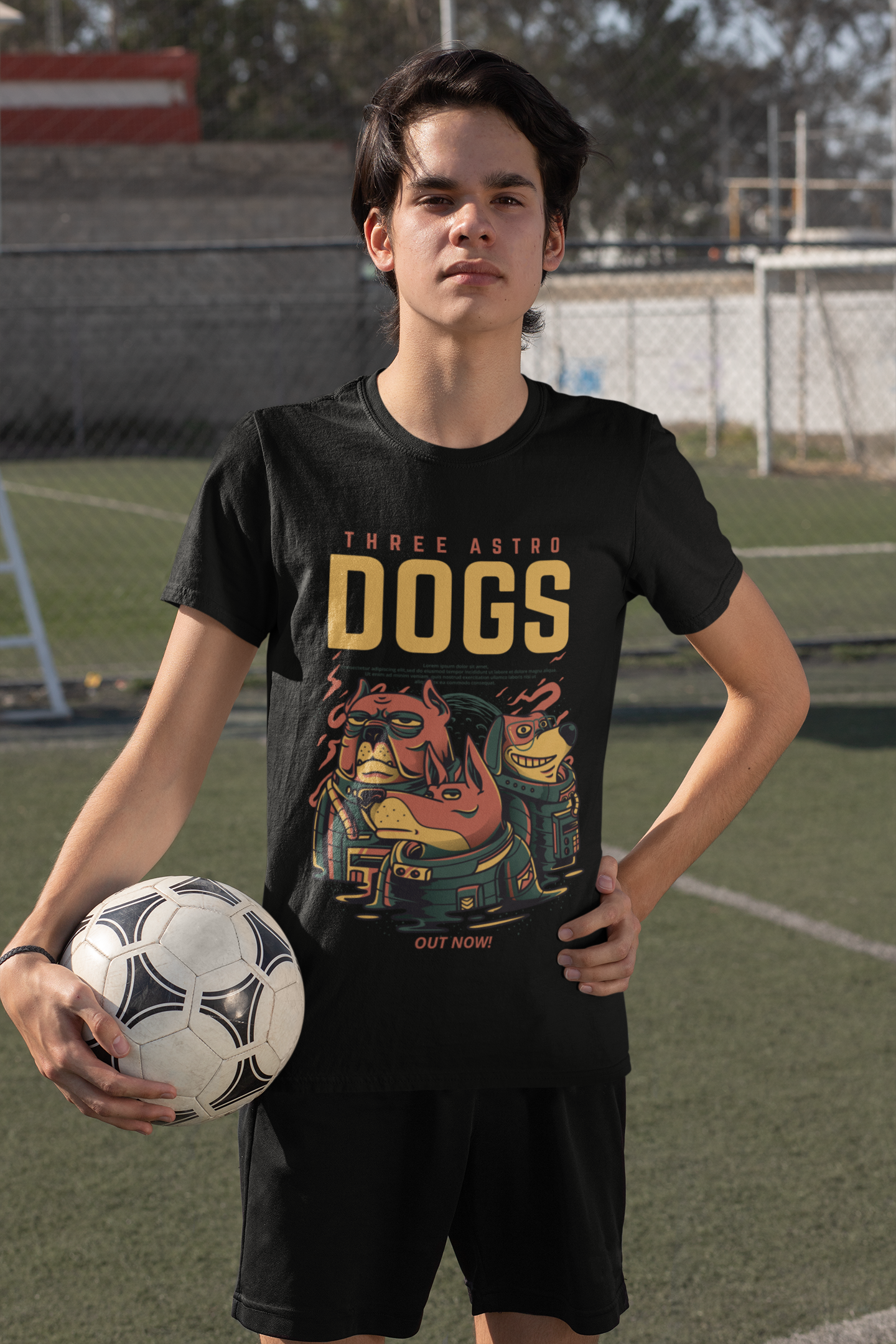 Camiseta Dogs Three Astro