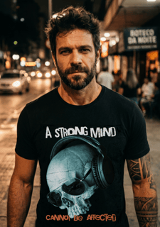 Camiseta Prime A Strong Mind Cannot be Affected.