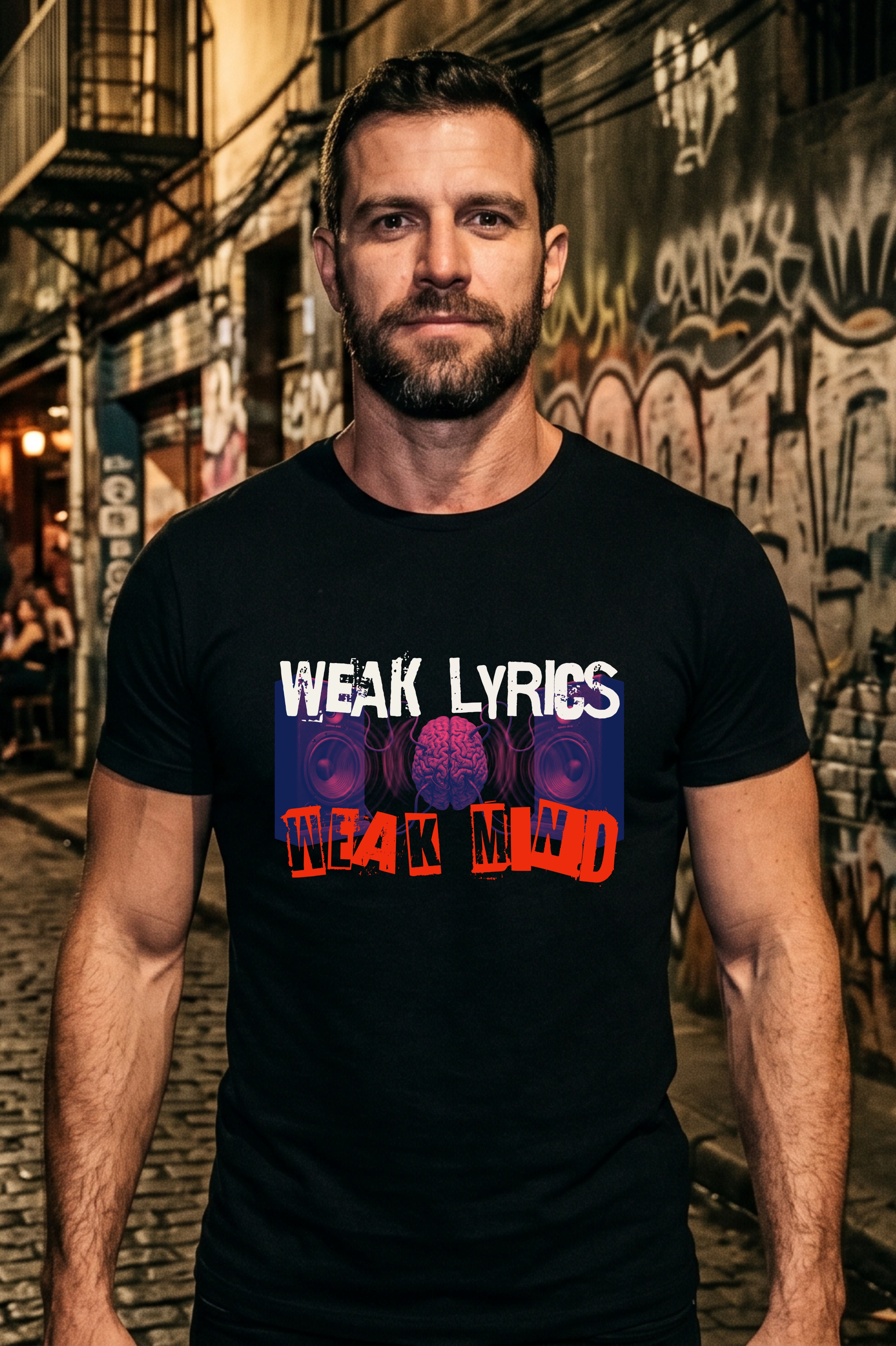 Camiseta Prime  WEAK LYRICS WEAK MIND