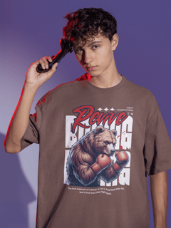 Nome do produto Camiseta Oversized Urso Boxeador