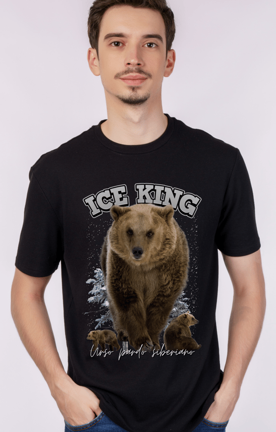 Camiseta Quality Urso Pardo Siberiano Ice King