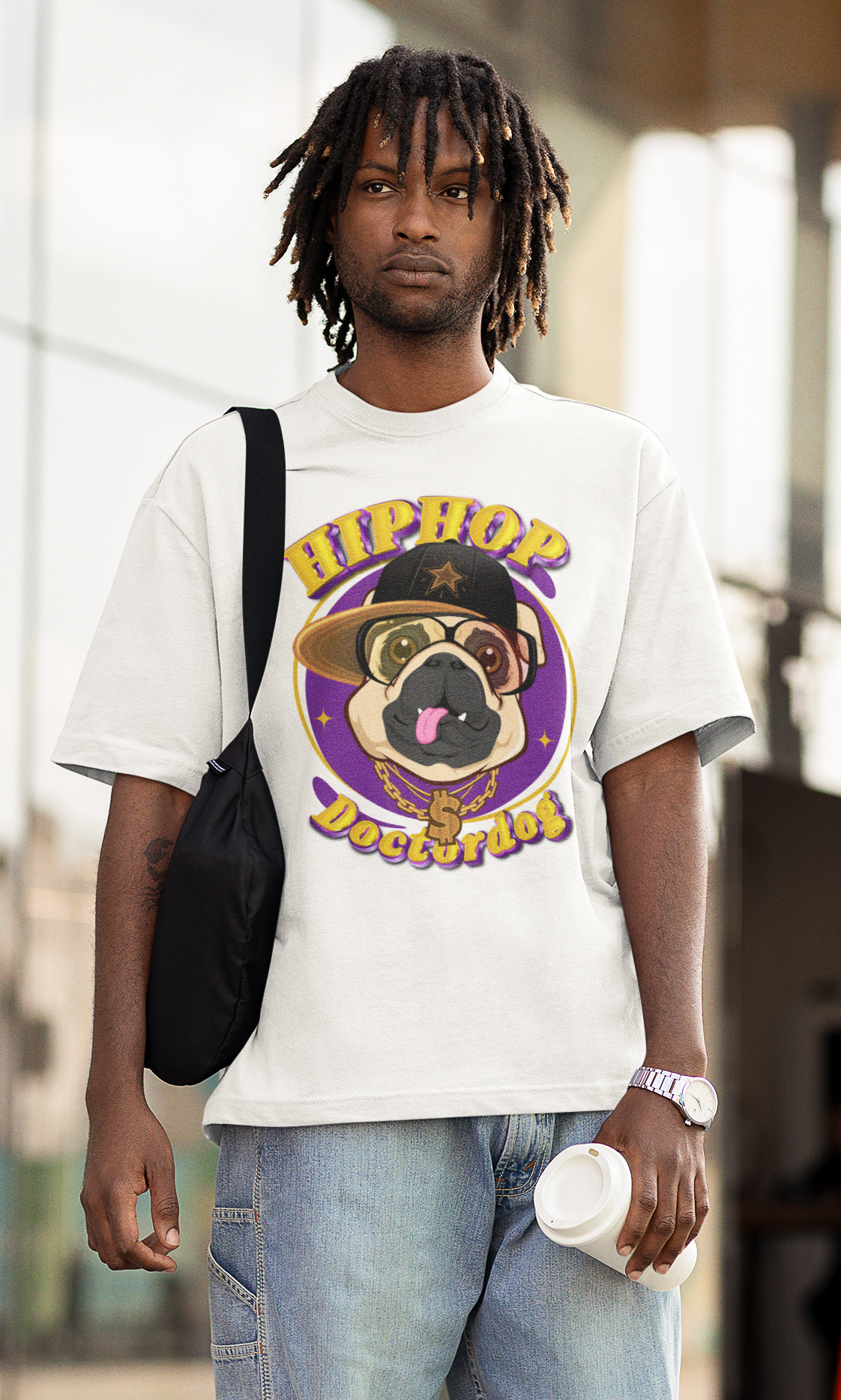 Camiseta Oversized Hip Hop Doctordog