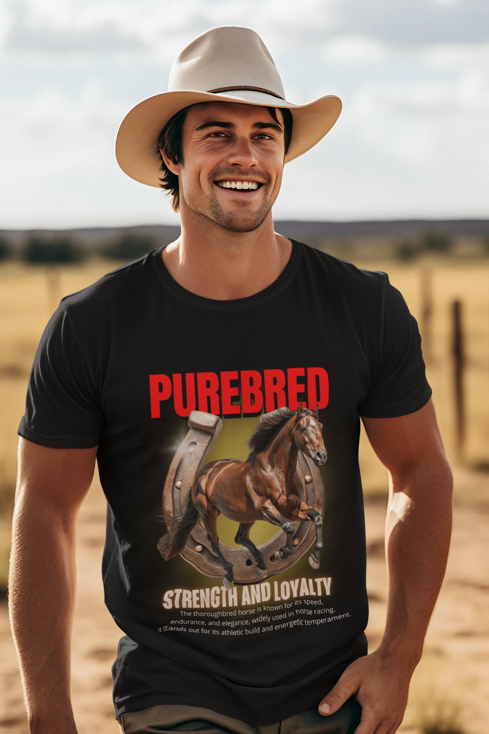Camiseta Prime Purebred Cavalo