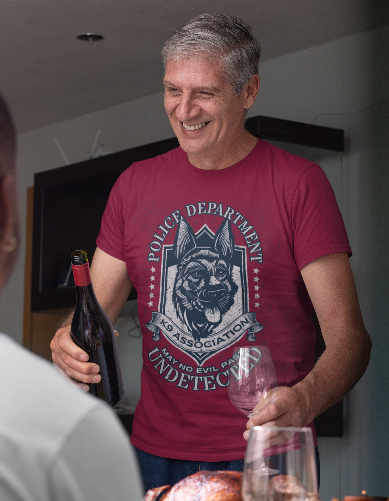 Camiseta Classica K9 Pastor alemão