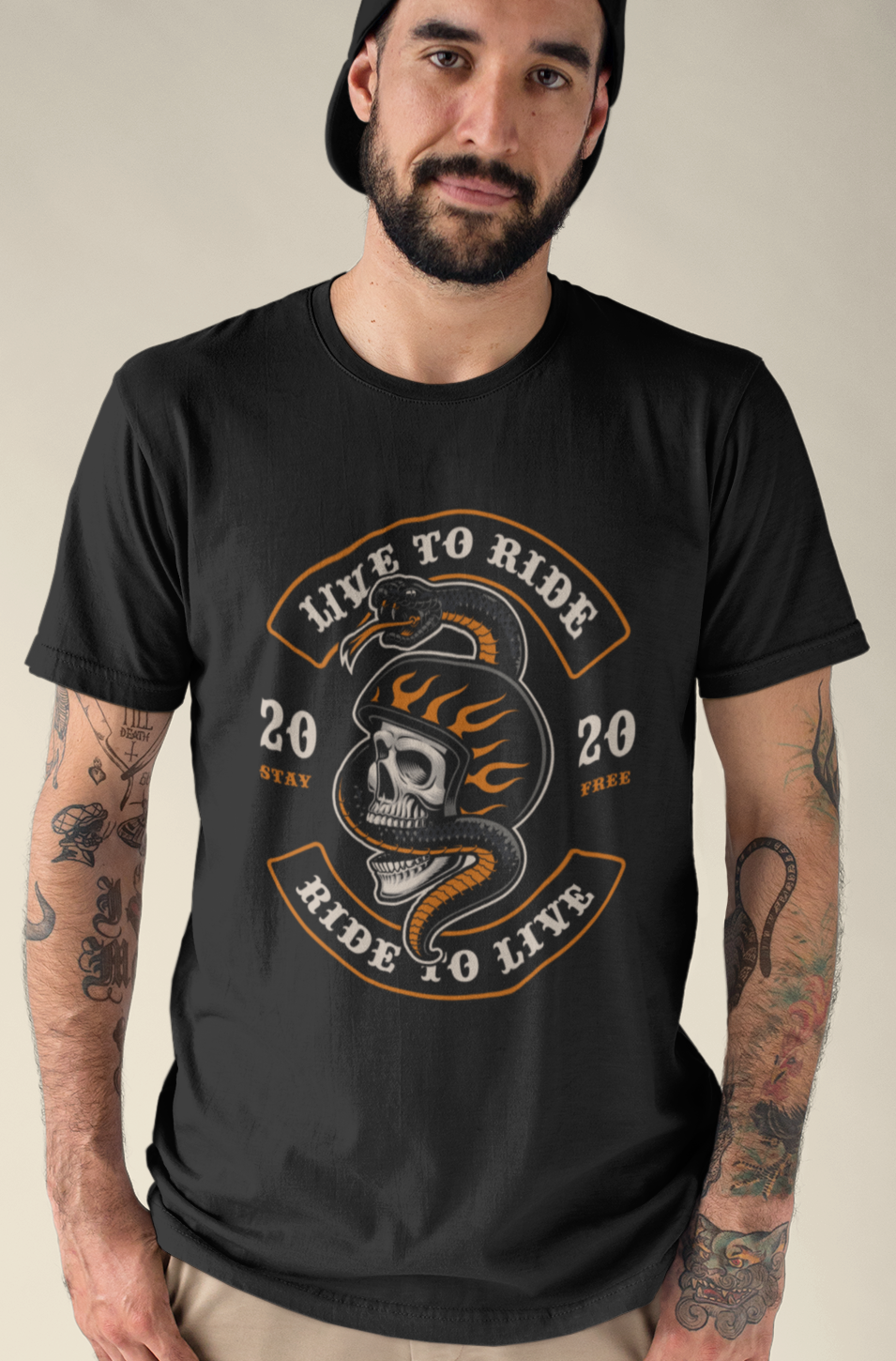 Nome do produto: Camiseta Classica Live to Ride