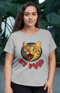 Nome do produto Camiseta Gato My Food