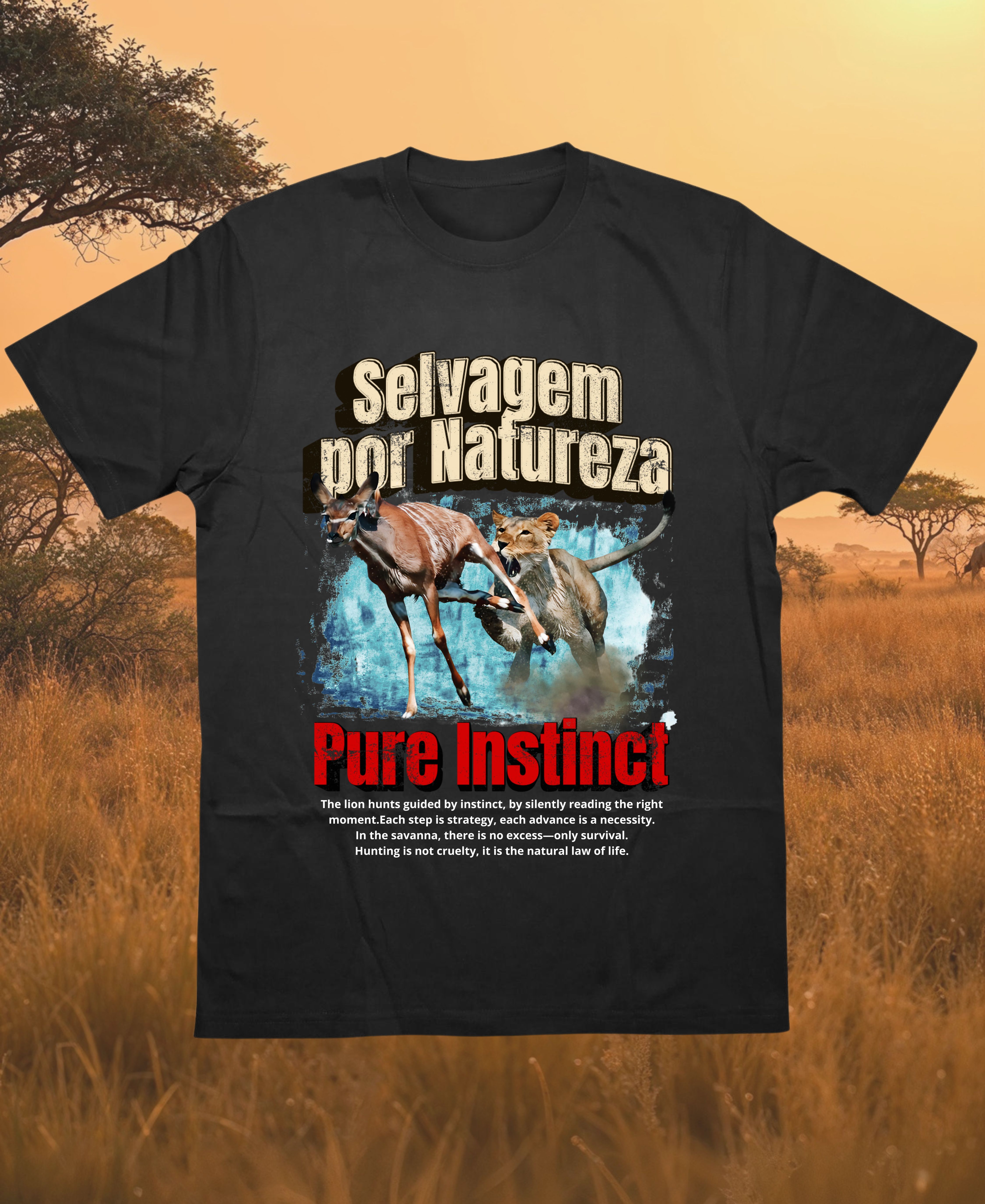 Camiseta Quality Selvagem por Natureza