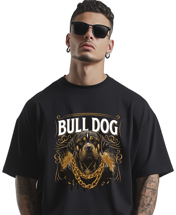 Camiseta Oversized Bull Dog