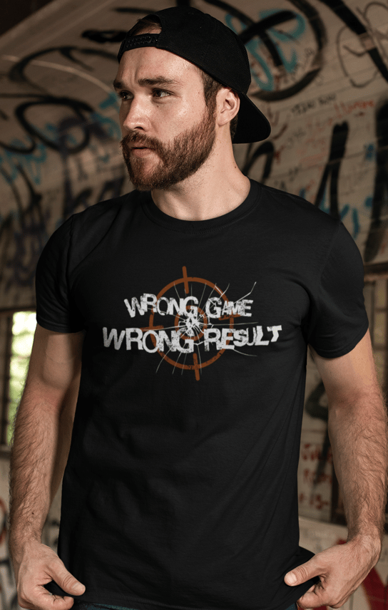 Camiseta Prime WRONG GAME, WRONG RESULT