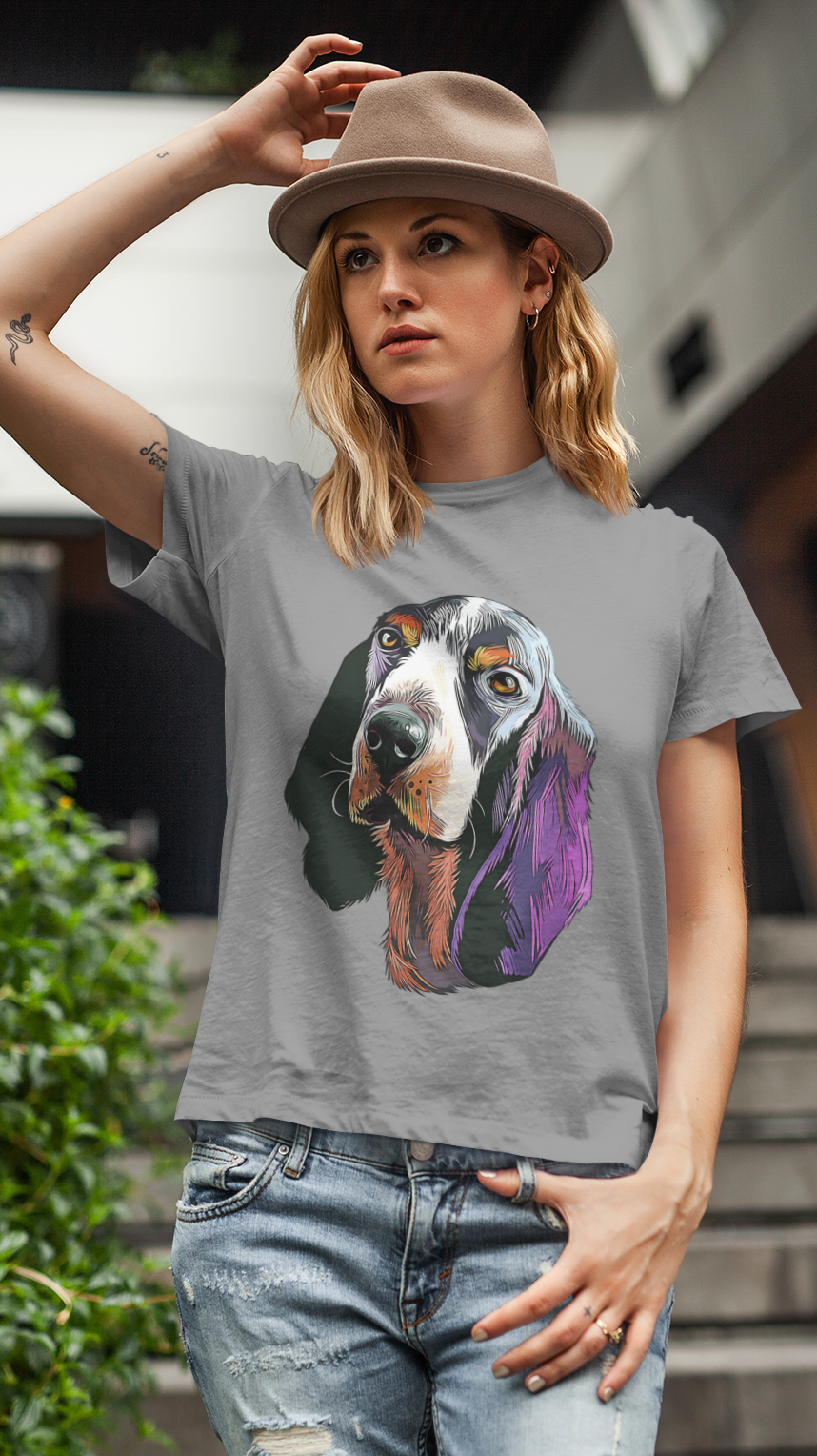 Camiseta  Basset bleu de gascogne