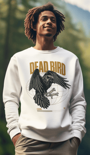 Moletom Fechado Corvo Dead Bird
