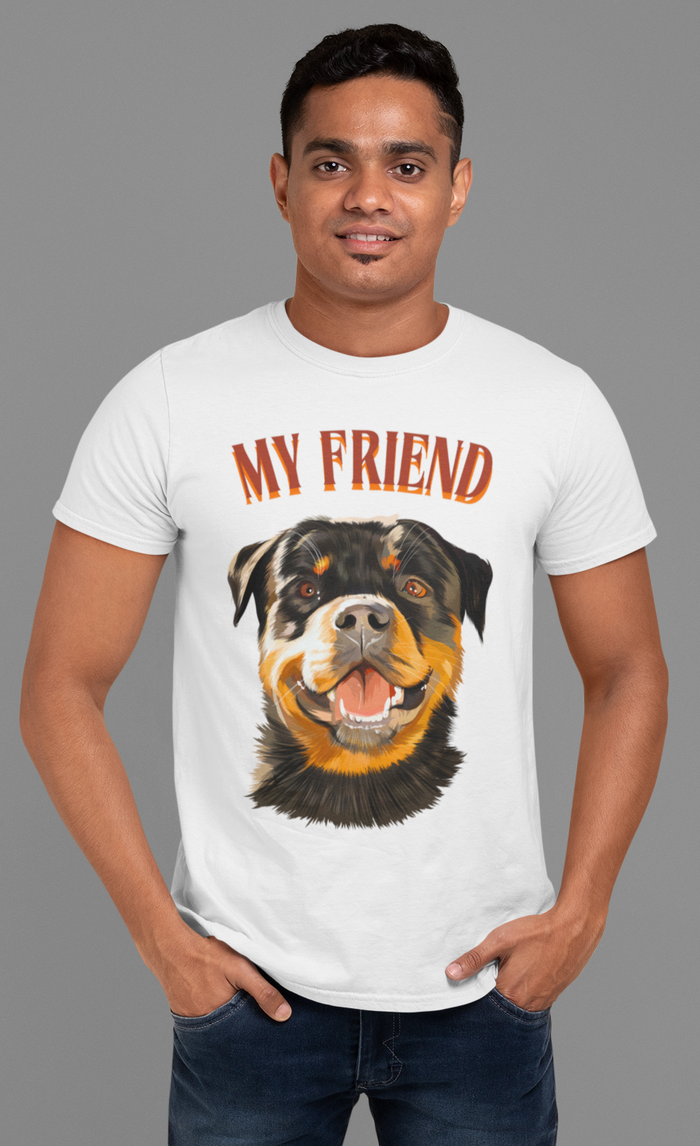 Camiseta Rottweiler ( My Friend )