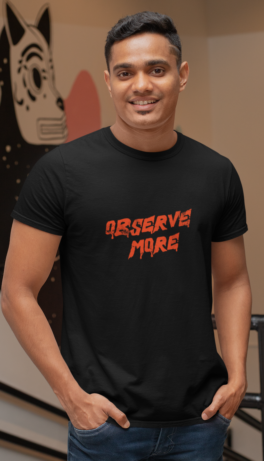 Nome do produto: Camiseta Prime Masculina Observe More