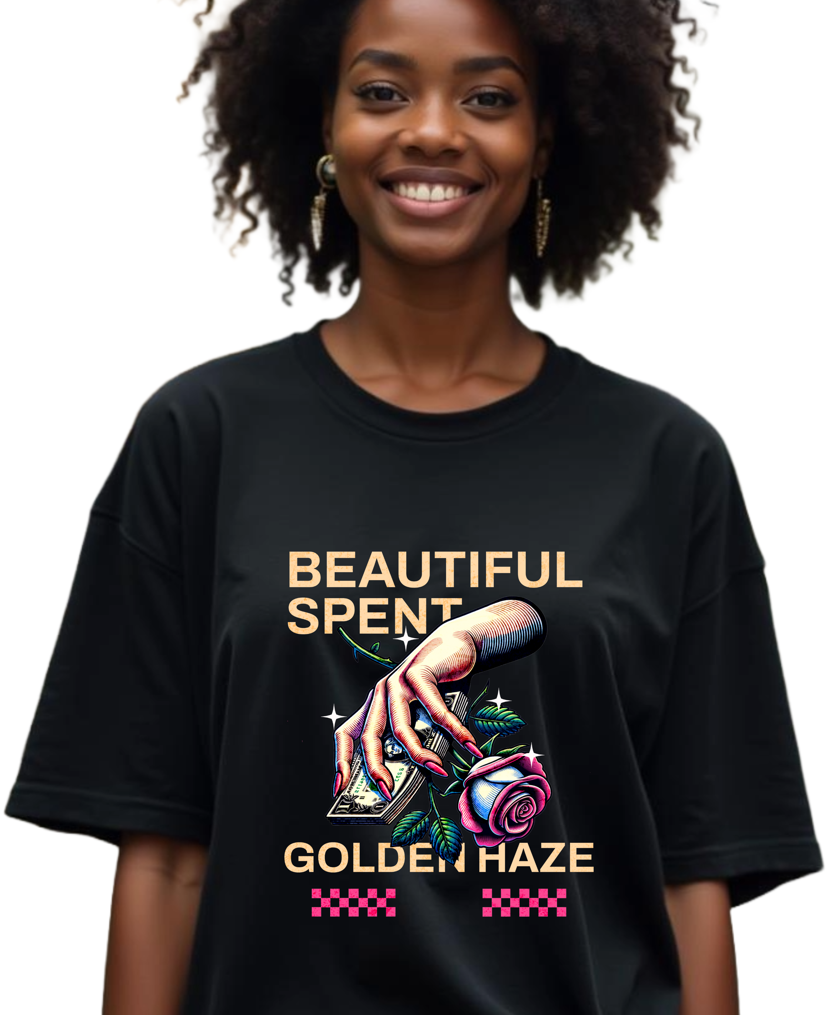 Camiseta Oversized Beautiful Spent