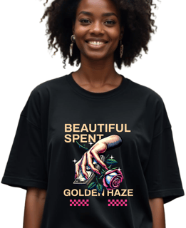 Camiseta Oversized Beautiful Spent