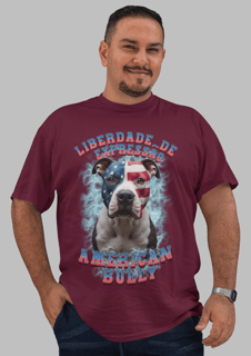 Nome do produto Camiseta American Bully - Liberdade de Expressão