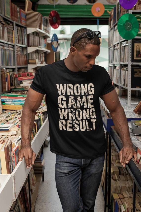Camiseta Prime Wrong Game Wrong Result