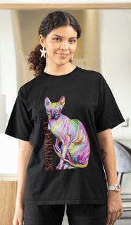 Camiseta Gato Sphynx