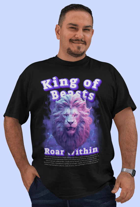 Camiseta Quality King Of Beasts