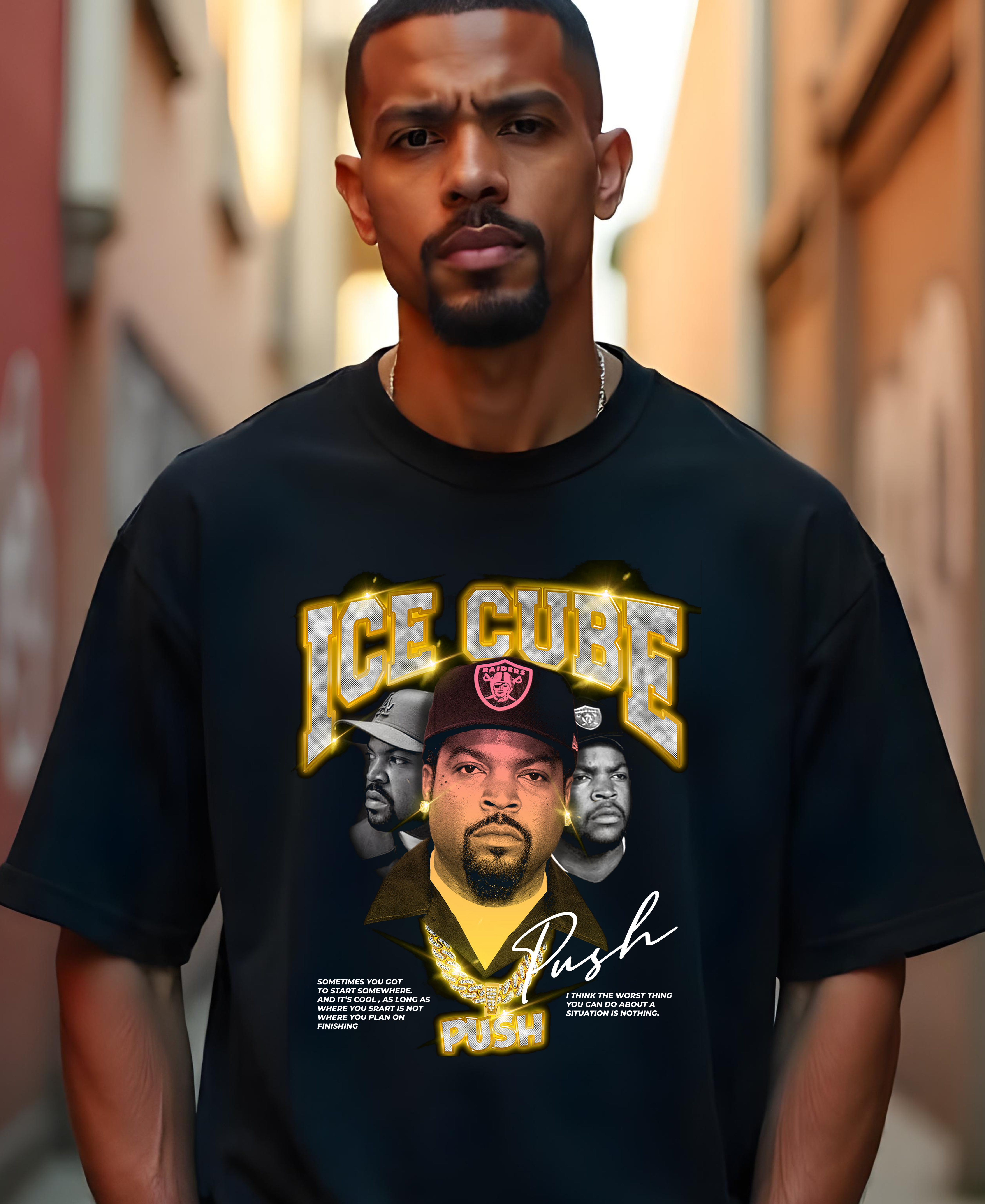 Camiseta Oversized Rapper