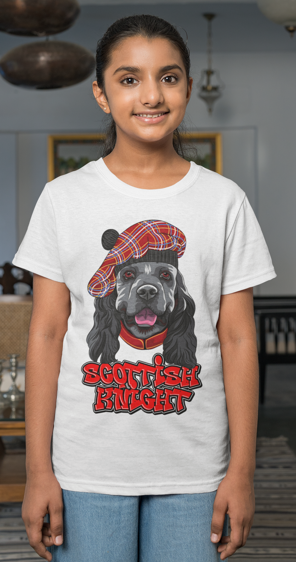 Camiseta Cocker Spaniel Scottish Knight