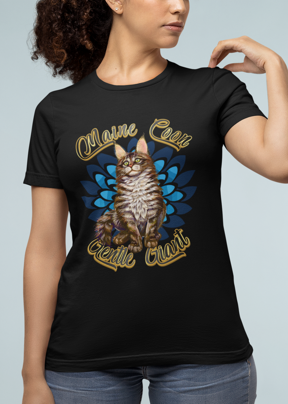 Camiseta Maine Coon