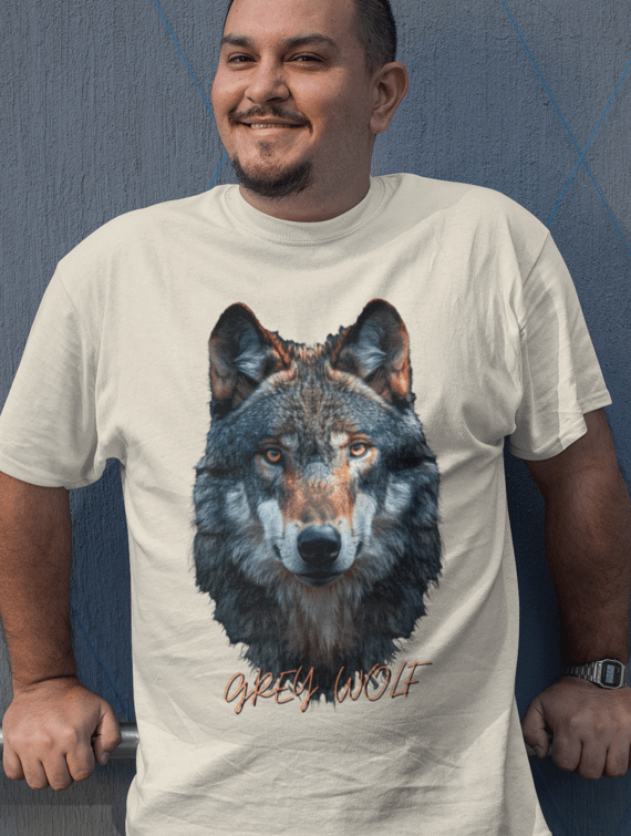Camiseta Prime Grey Wolf ( lobo Cinzento )