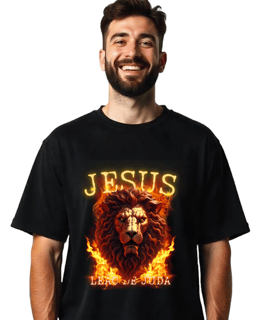 Camiseta Classica Jesus Leão de Juda