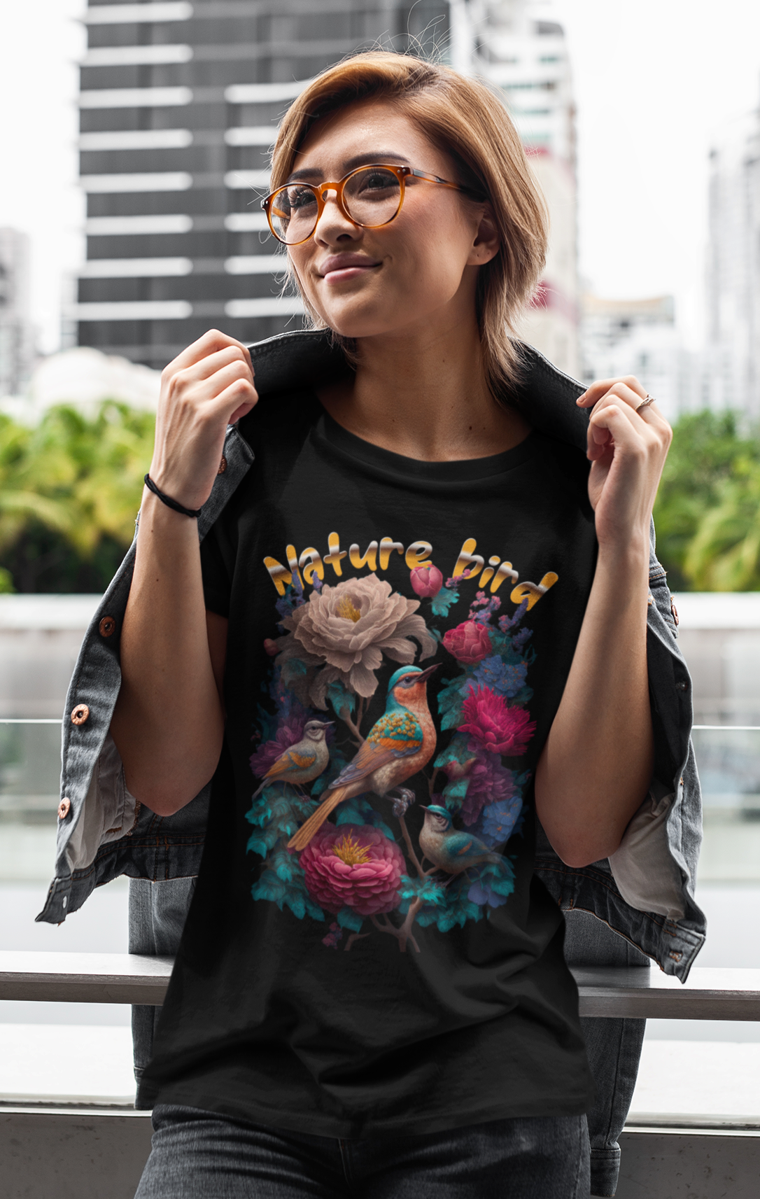 Camiseta Natural Bird