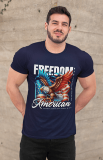 Camiseta Quality Aguia Freedom American