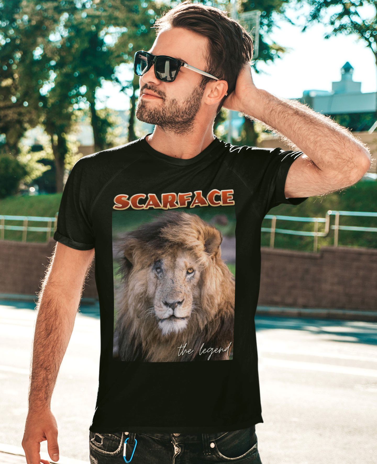 Camiseta Classica Leão Scarface