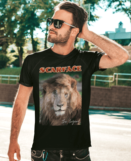 Camiseta Classica Leão Scarface
