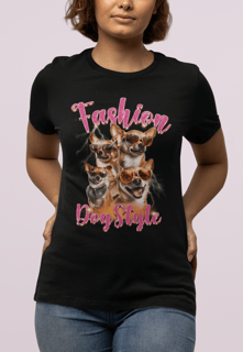 Camiseta Quality chihuahua Fashion Dog Style