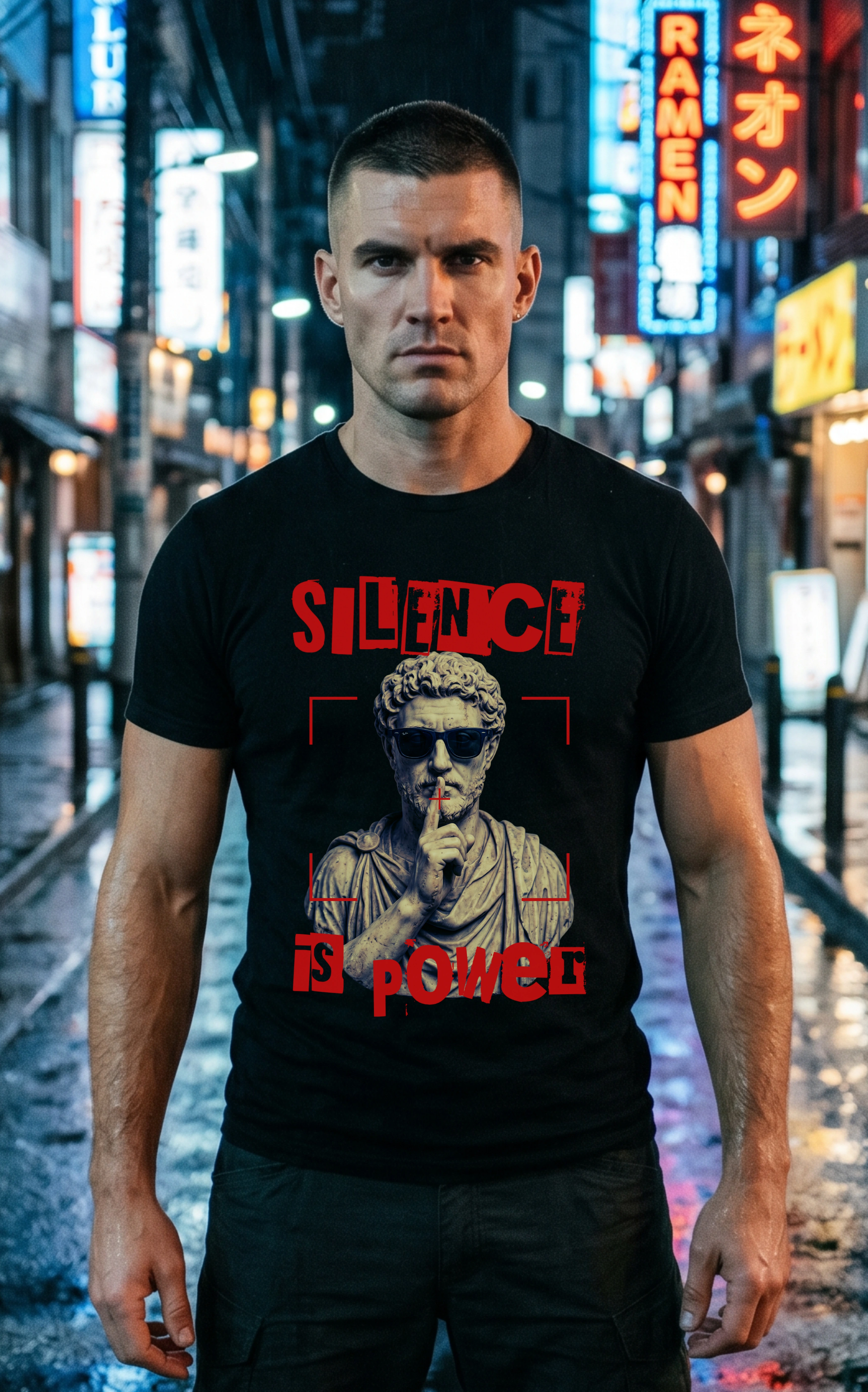 Camiseta Prime Silence IS Power