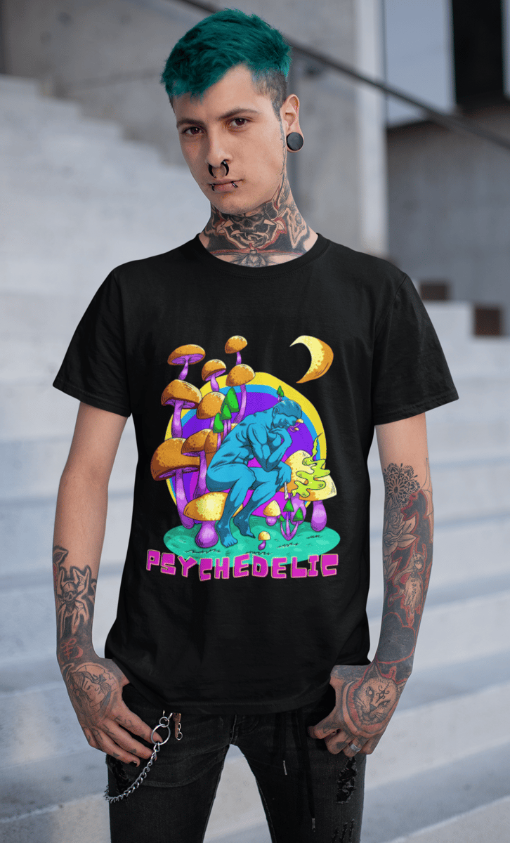 Nome do produto: Camiseta personalisada Unissex Psychedelic