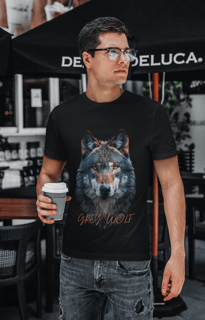 Camiseta Classica Grey Wolf