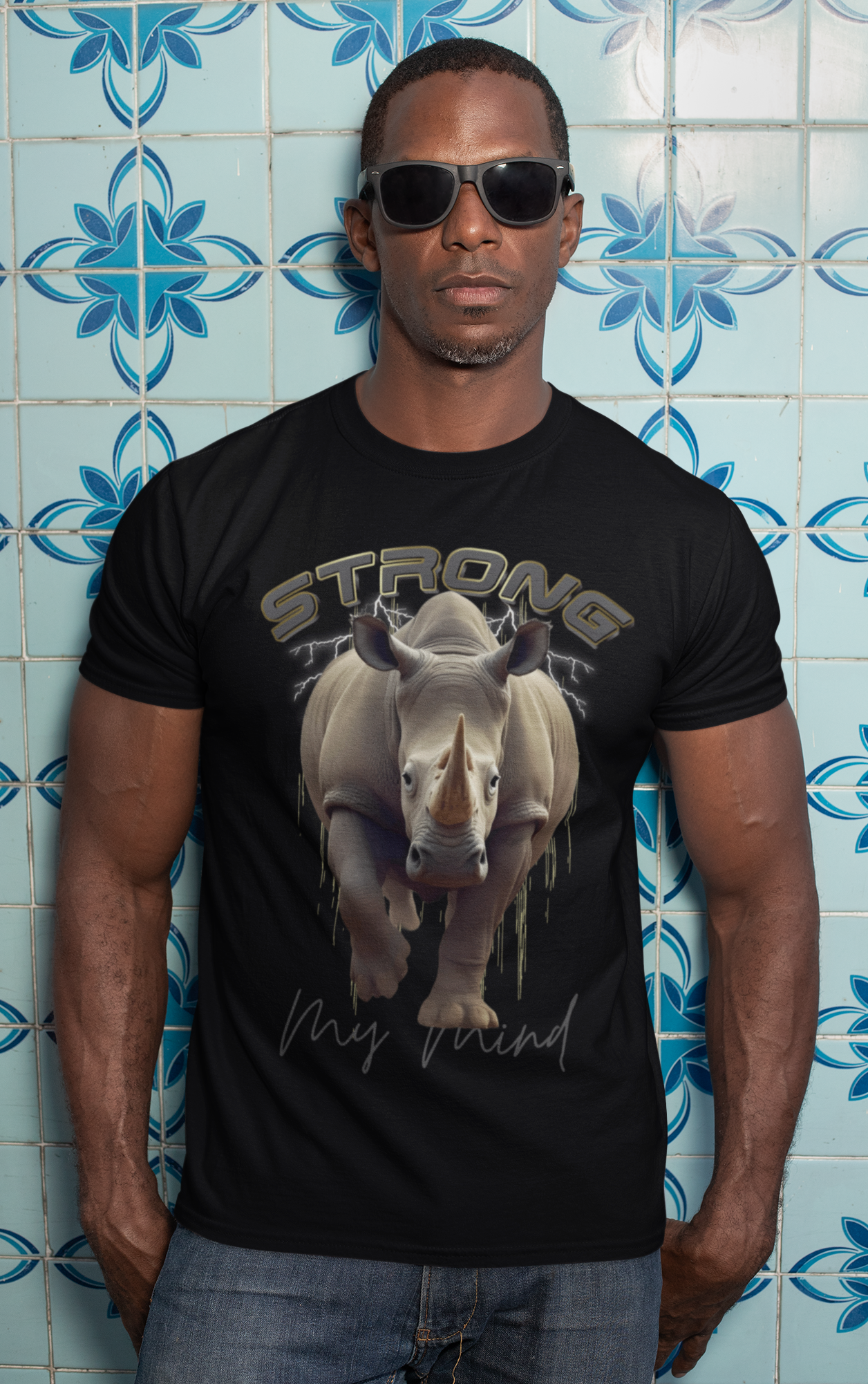 Camiseta Classica Rinoceronte Strong