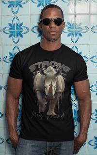 Camiseta Classica Rinoceronte Strong