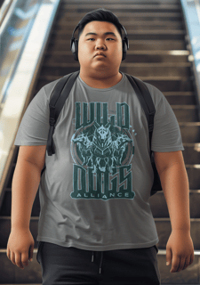 Nome do produto Camiseta Plus Size Wild Dogs Aliance