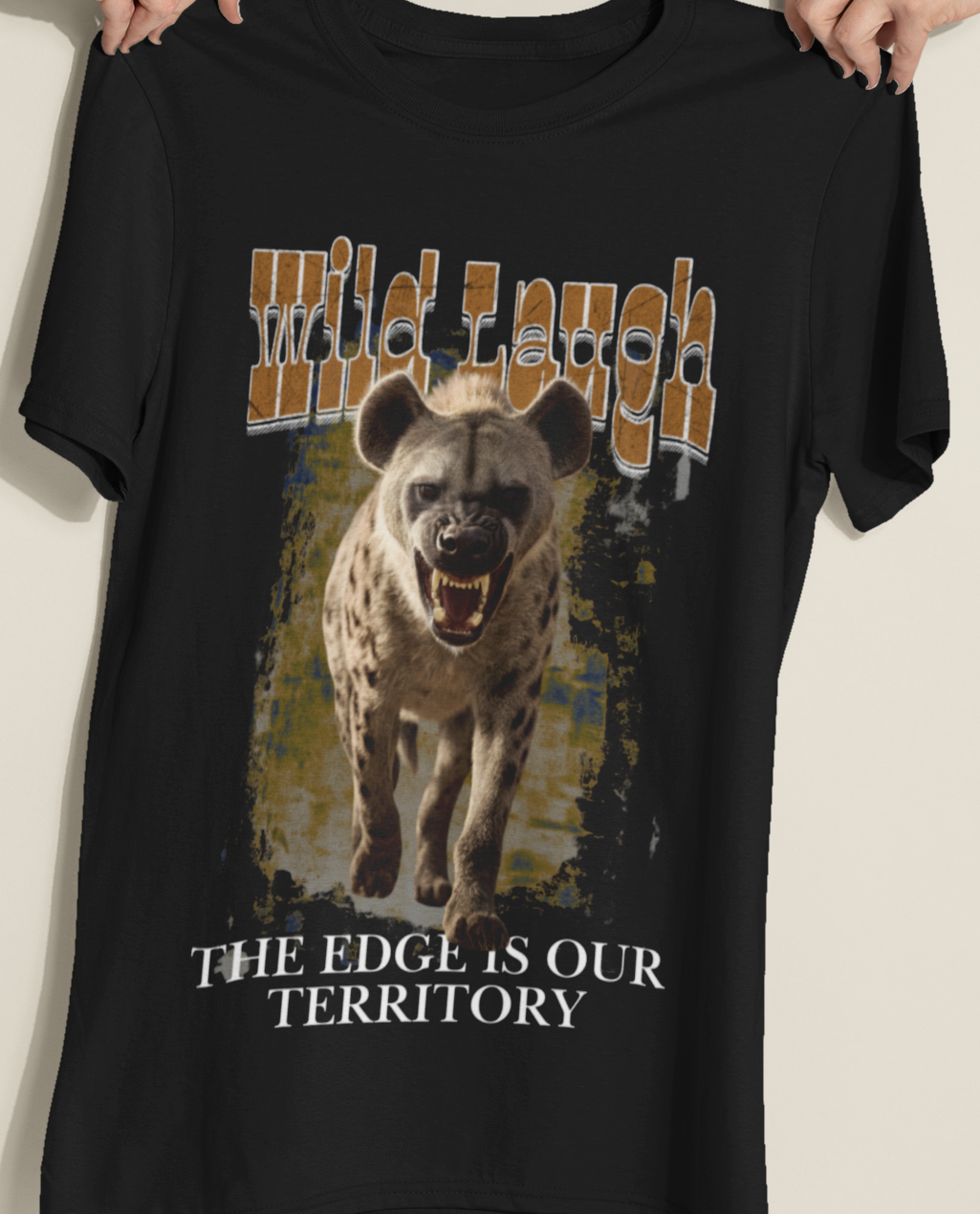 Nome do produto: Camiseta Classica Wild Laugh – The Edge Is Our Territory