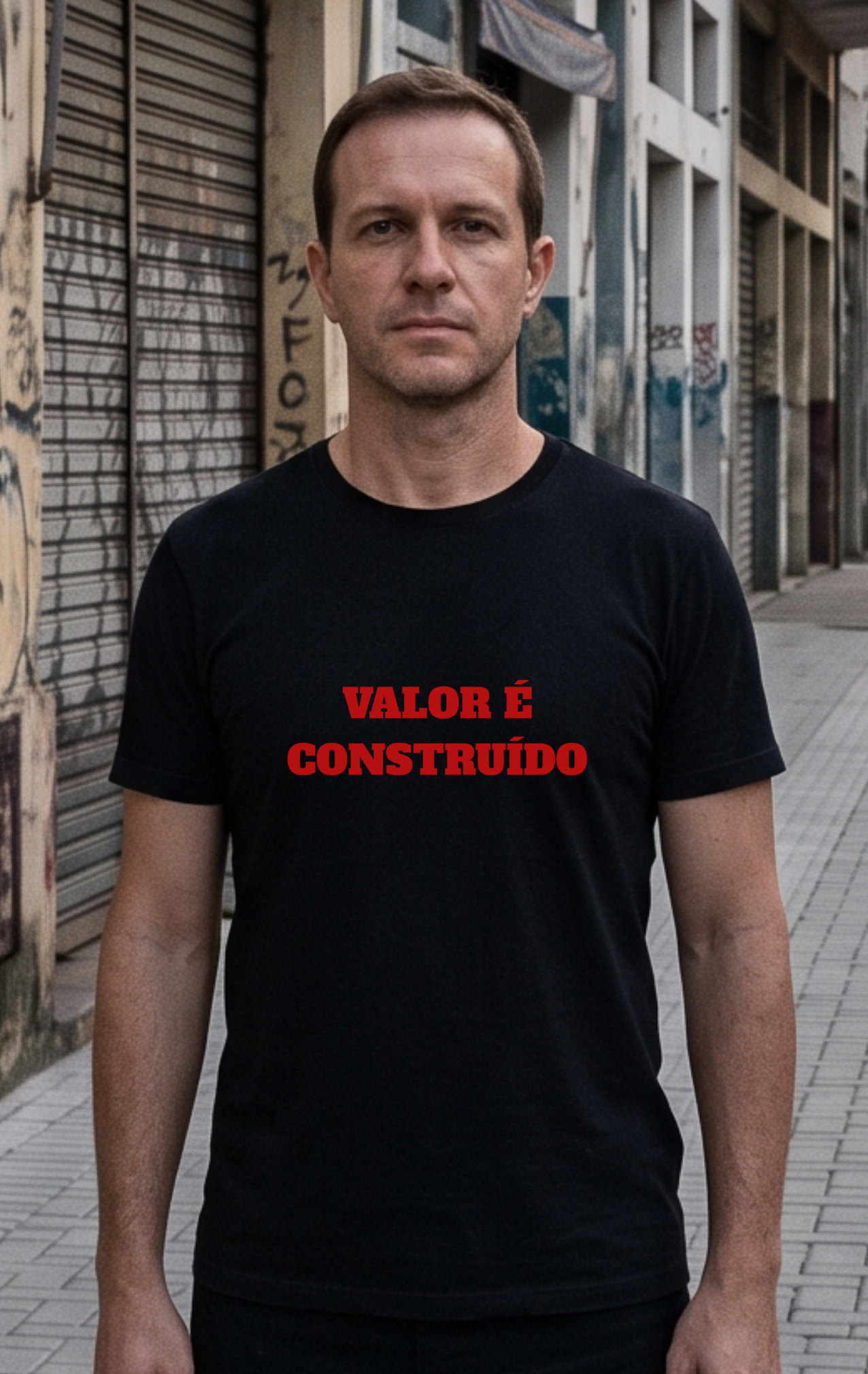 Nome do produto: Camiseta Prime VALOR É CONSTRUIDO