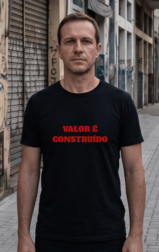 Camiseta Prime VALOR É CONSTRUIDO