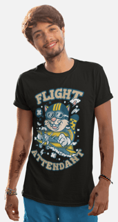 Camiseta Personalizada Flight Attendant