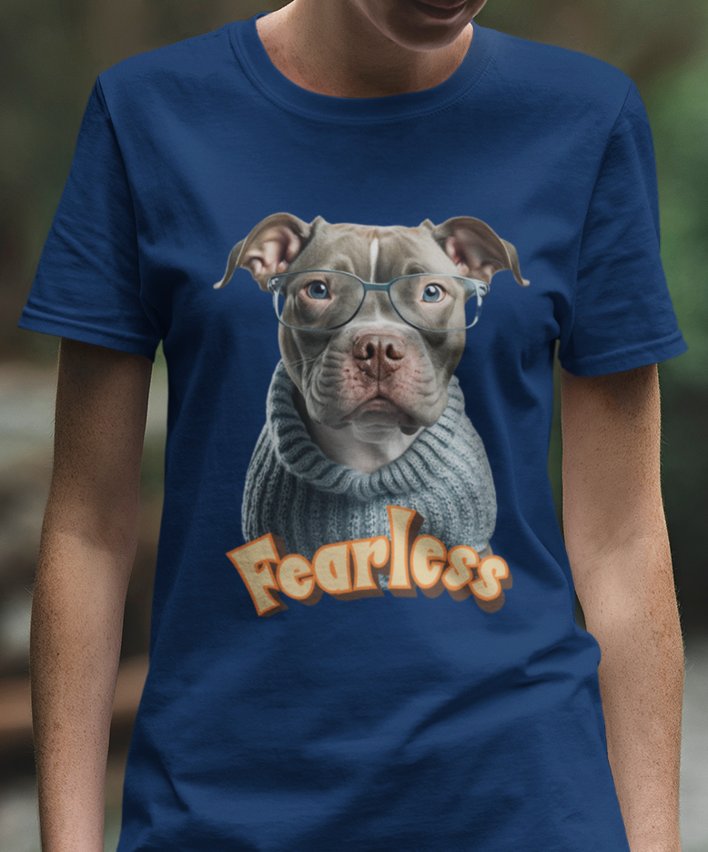 Camiseta Quality Pitbull Fearless