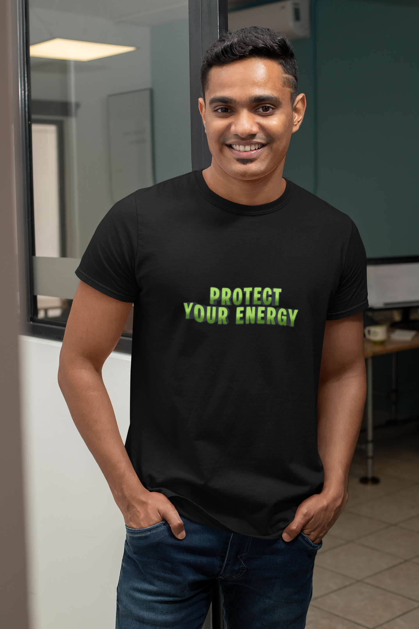 Nome do produto Camiseta Prime Masculina Protect Your Energy