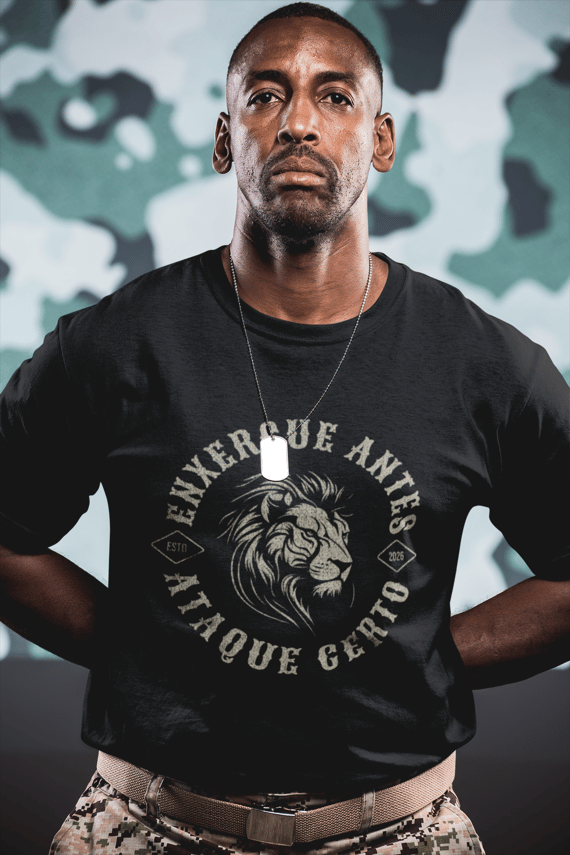 Camiseta Prime Masculina Enxergue Antes Ataque Certo