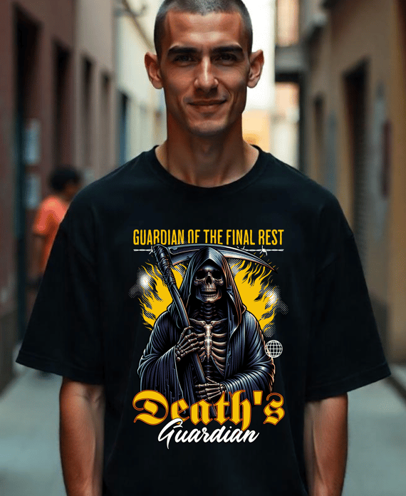 Camiseta Oversized  Death´s Guardian