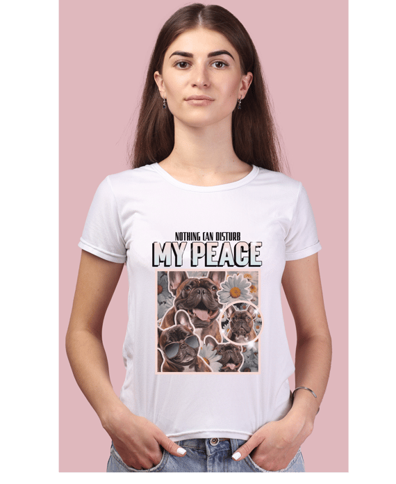 Camiseta Classica Buldog Francês