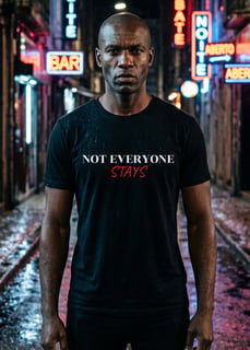 Camiseta Prime Not Everyone Stays